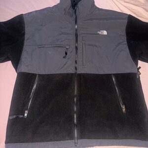 North Face Black Denali Fleece Jacket XXL Men Polartec Outdoor Full Zip Vintage